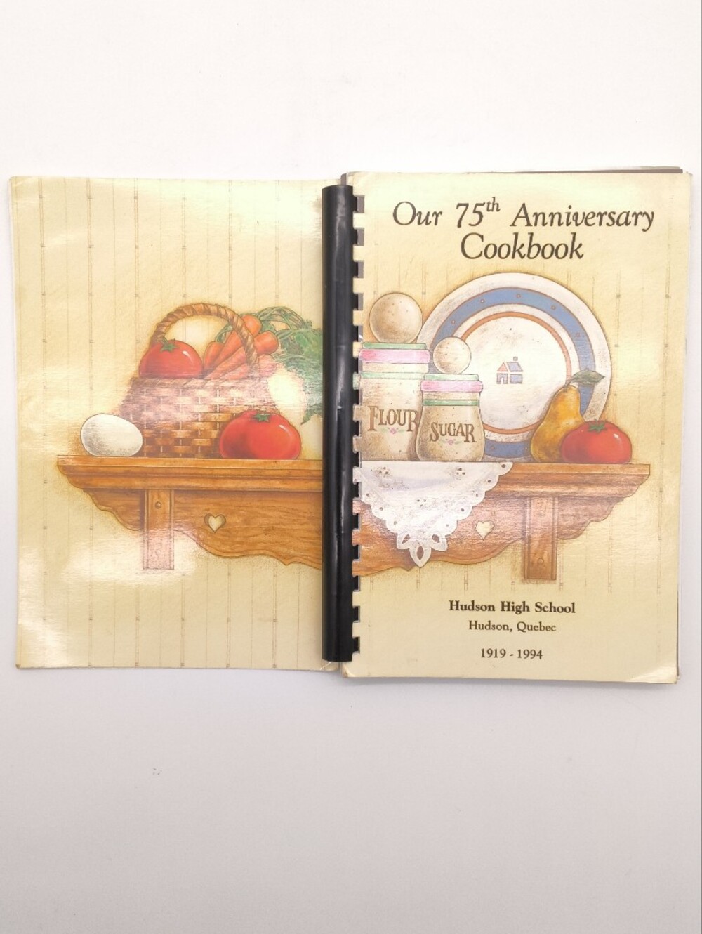 Vintage Hudson High School 75th Anniversary Cookbook 1919-1994 Quebec Canada - Picture 13 of 13